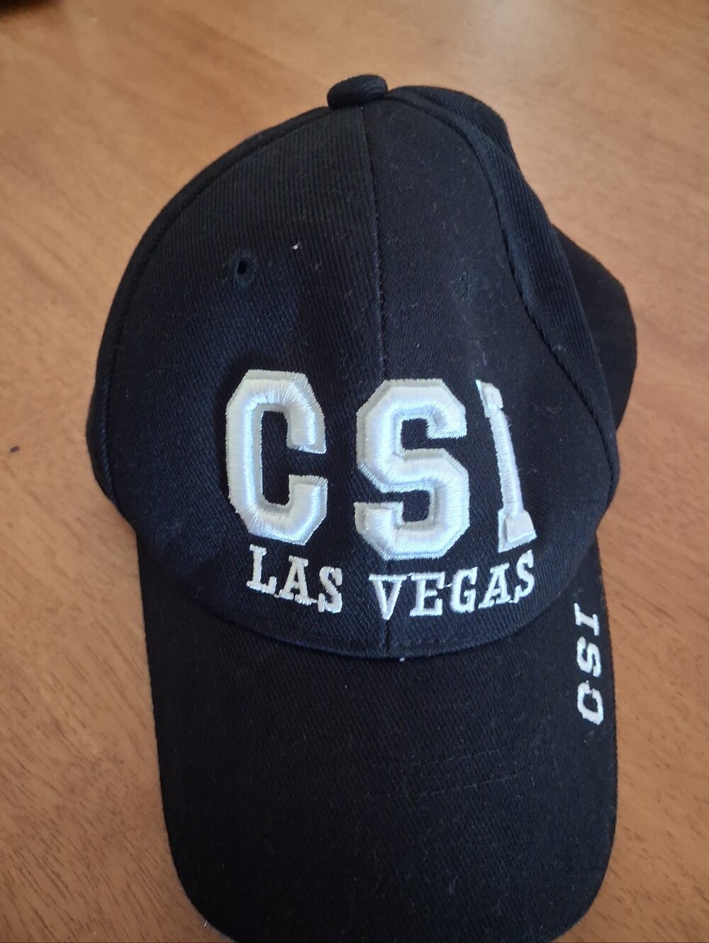CSI Las Vegas Black Baseball Cap
